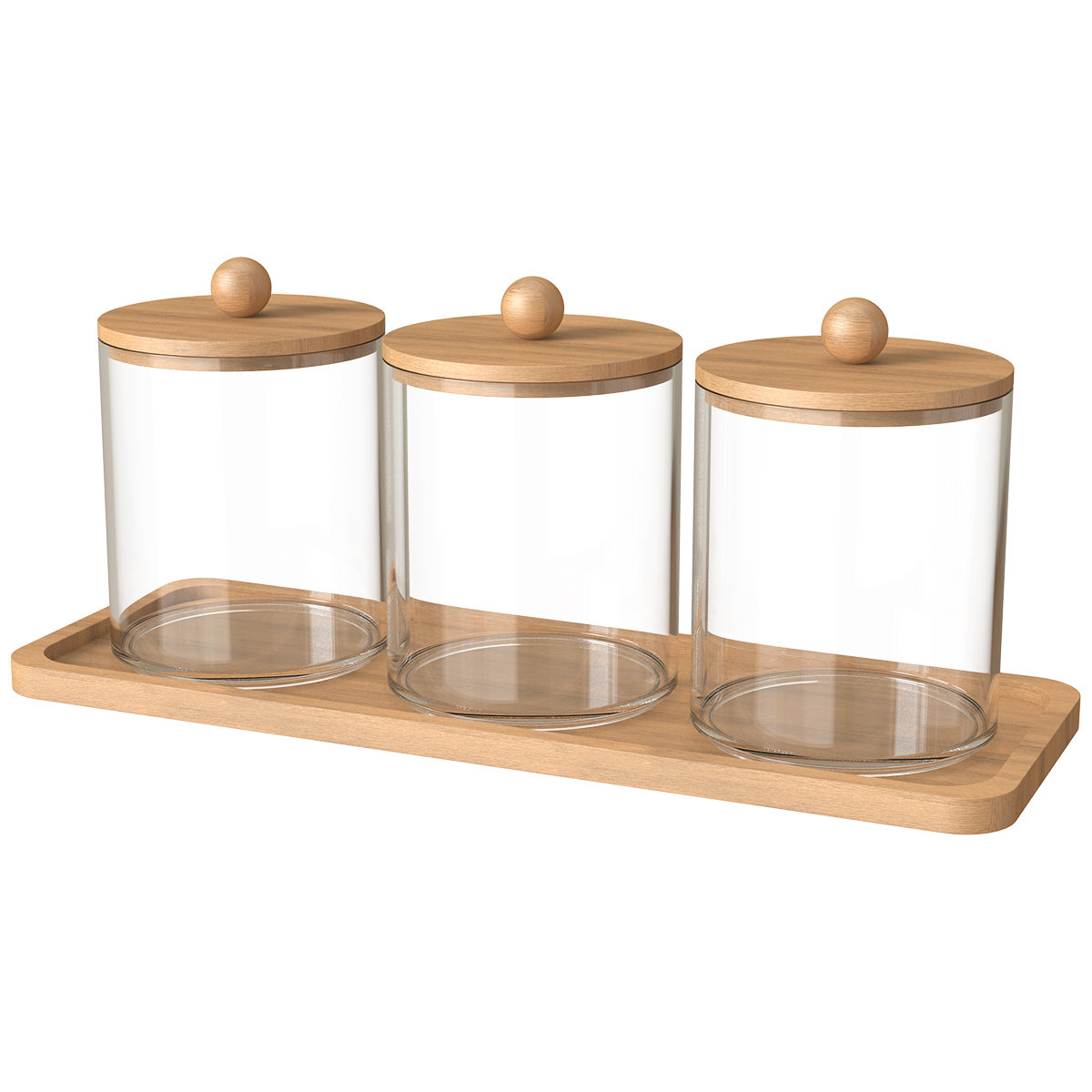 Coffee Tea And Sugar Set - 3 pçs qtip titular dispensador com