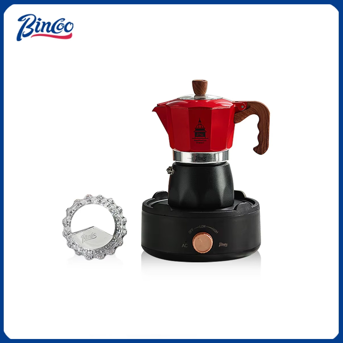 Bincoo válvula dupla café moka - Moka Pot Stove avaliação e preço