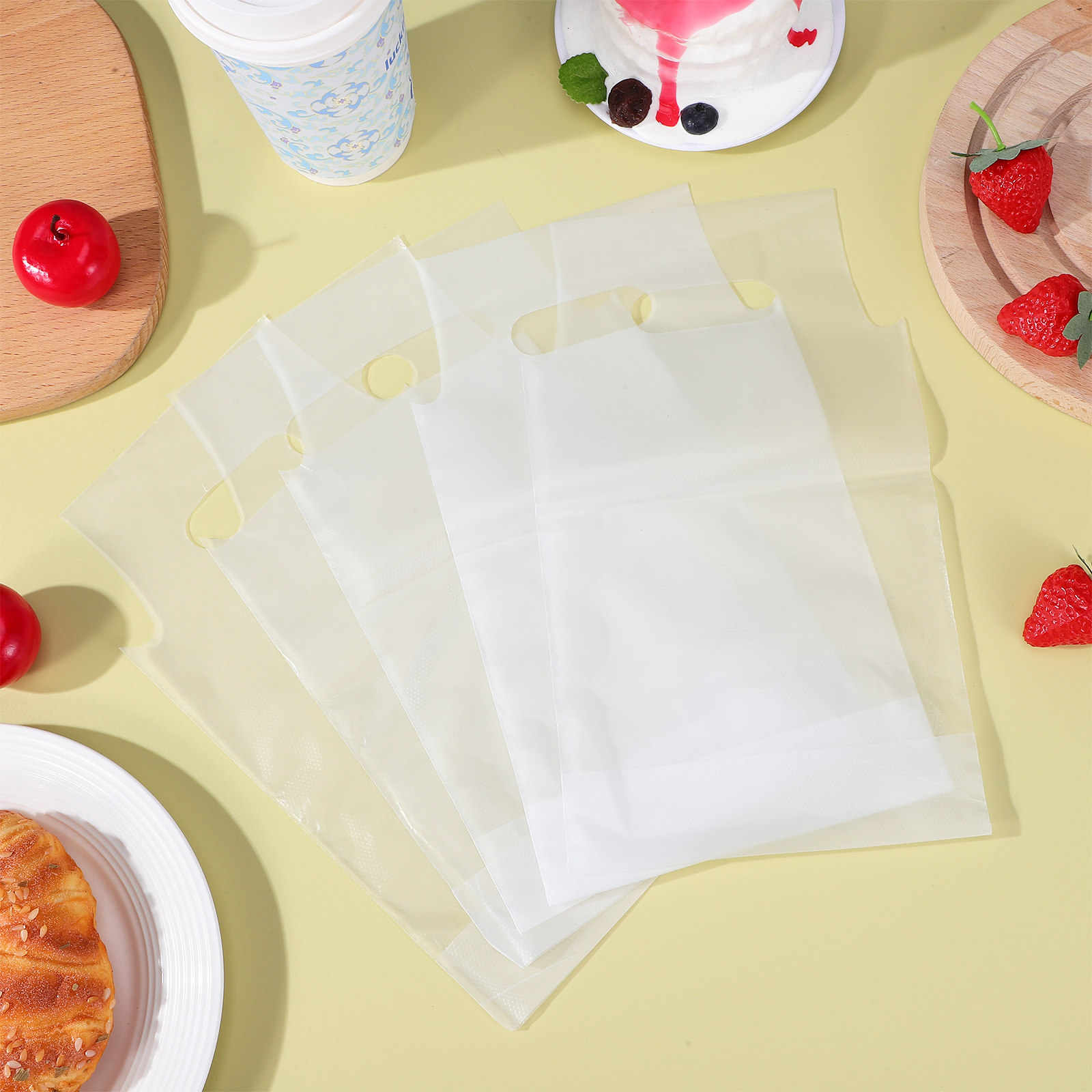 500 Sacos Transparentes para B - Coffee Tea With Milk avaliação e preço