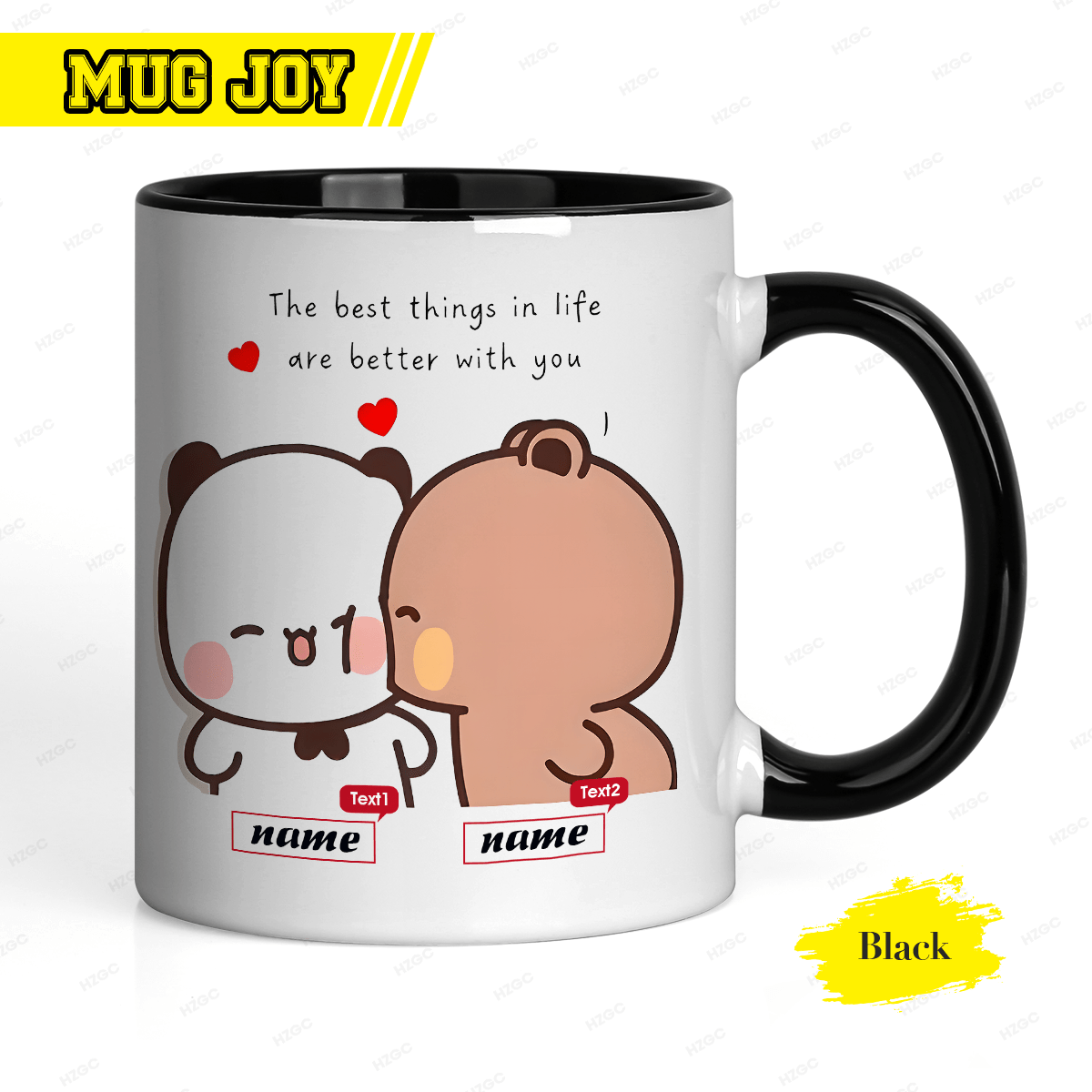 1 Caneca de cerâmica personali - Coffee Tea Name avaliação e preço