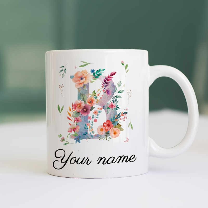Caneca com nome/texto personal - Coffee Tea Name avaliação e preço