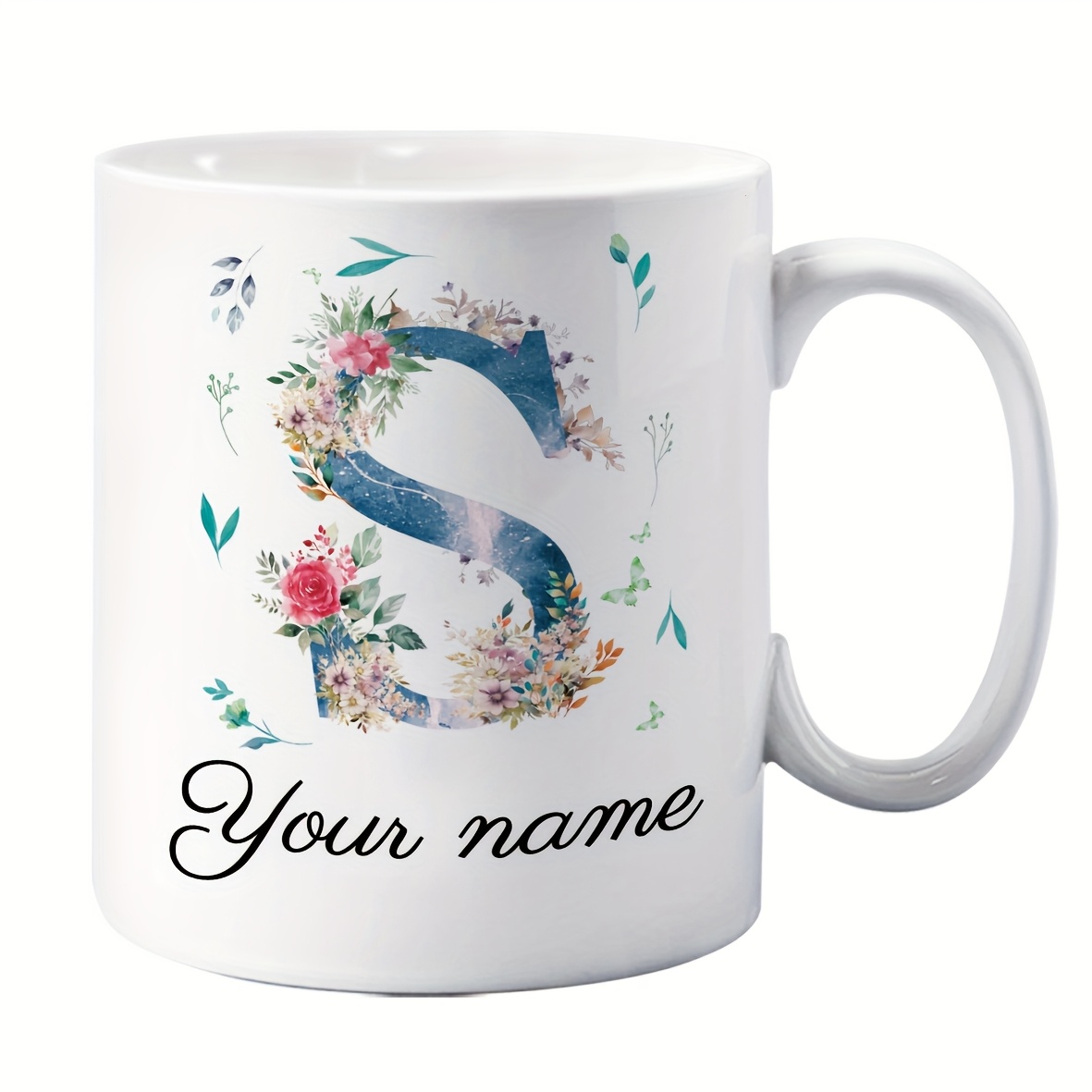 Caneca com nome/texto personal - Coffee Tea Name avaliação e preço