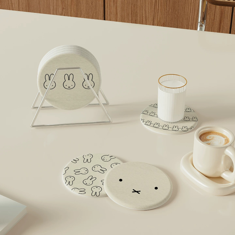 Miffy Kawaii Anime Coasters: N - Xbloom Coffee Tea avaliação e preço